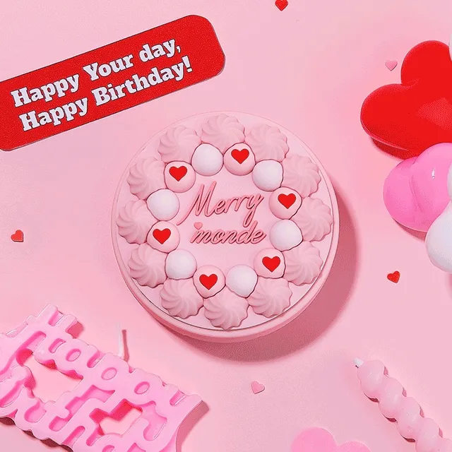 [🍰쿠션 재입고] 해피 유어데이 쿠션(본품+리필+랜덤 명판)