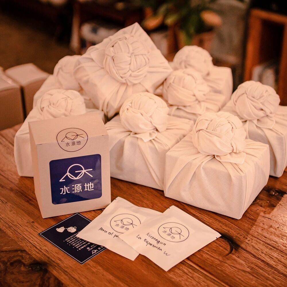 [크리스마스,연말선물]보자기 패키지 수원지 침지식 드립백 10개 세트