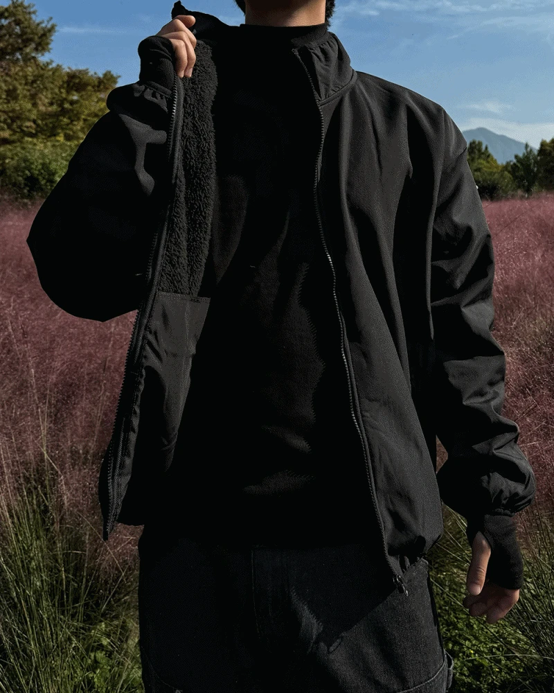 노셀코지 테디베어 히든 퍼자켓 2color