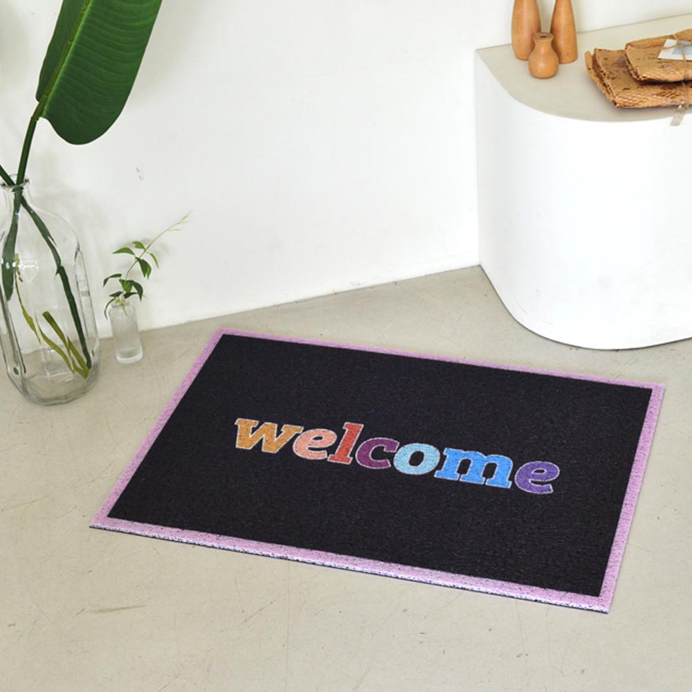 컬러웰컴 코일 입구 도어 발판 카페트 현관매트