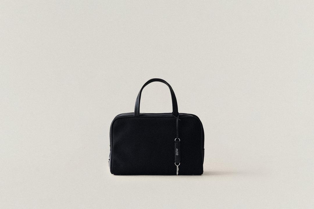 SAC LOQUET NYLON SMALL BLACK