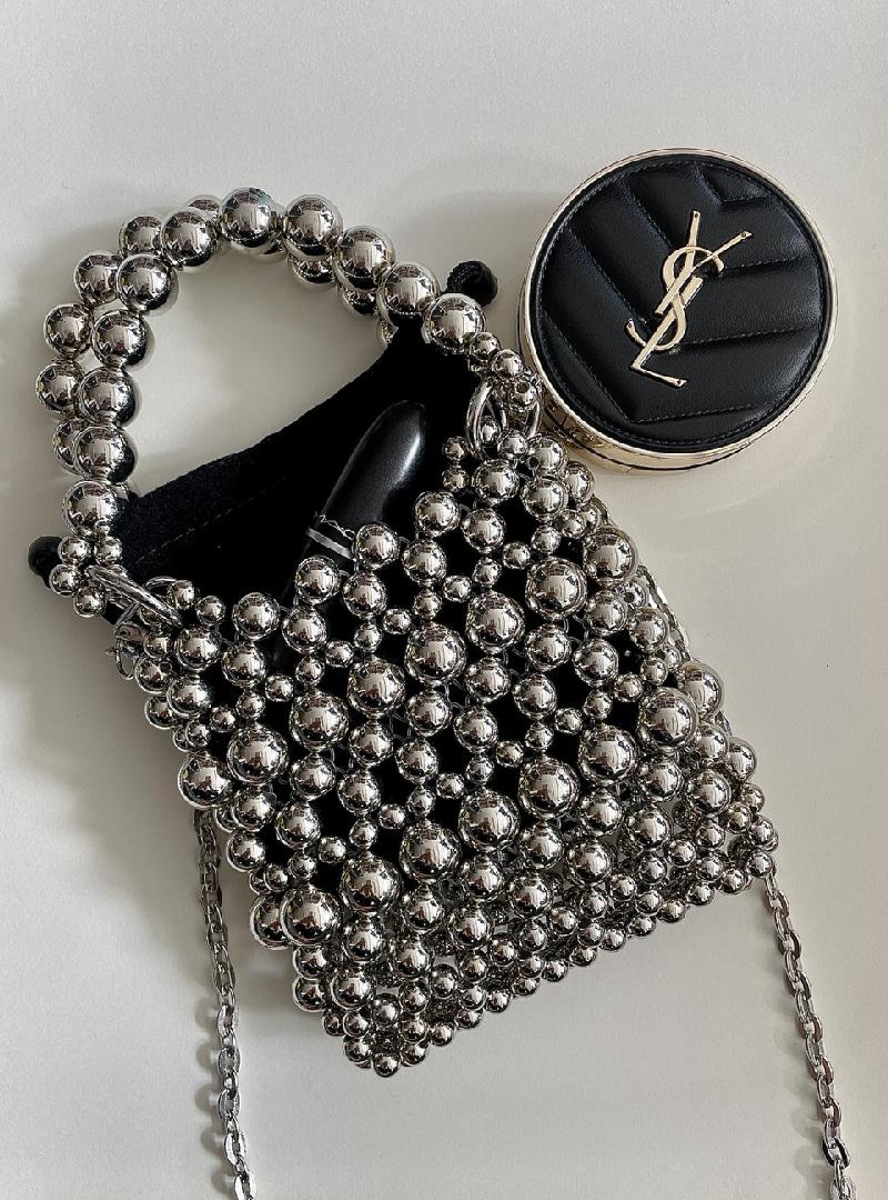 NO.1080 [love item] 기획가_모나코 실버볼 미니백