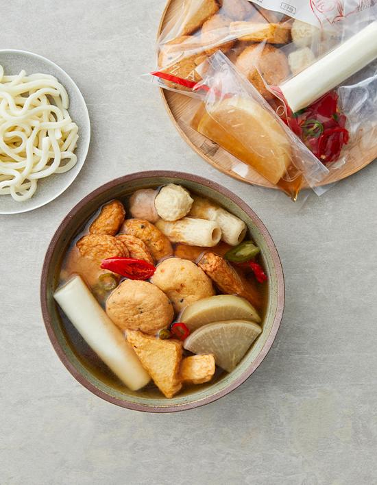 [하코야] 와카메 어묵탕 전골 KIT