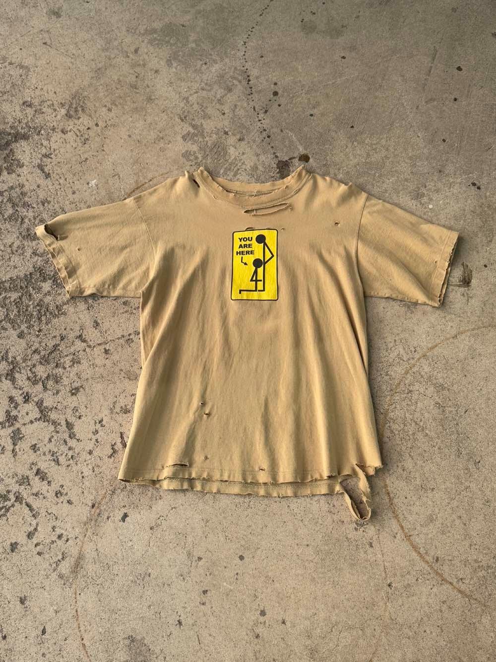 90's Erotic "You are here\" T-Shirt