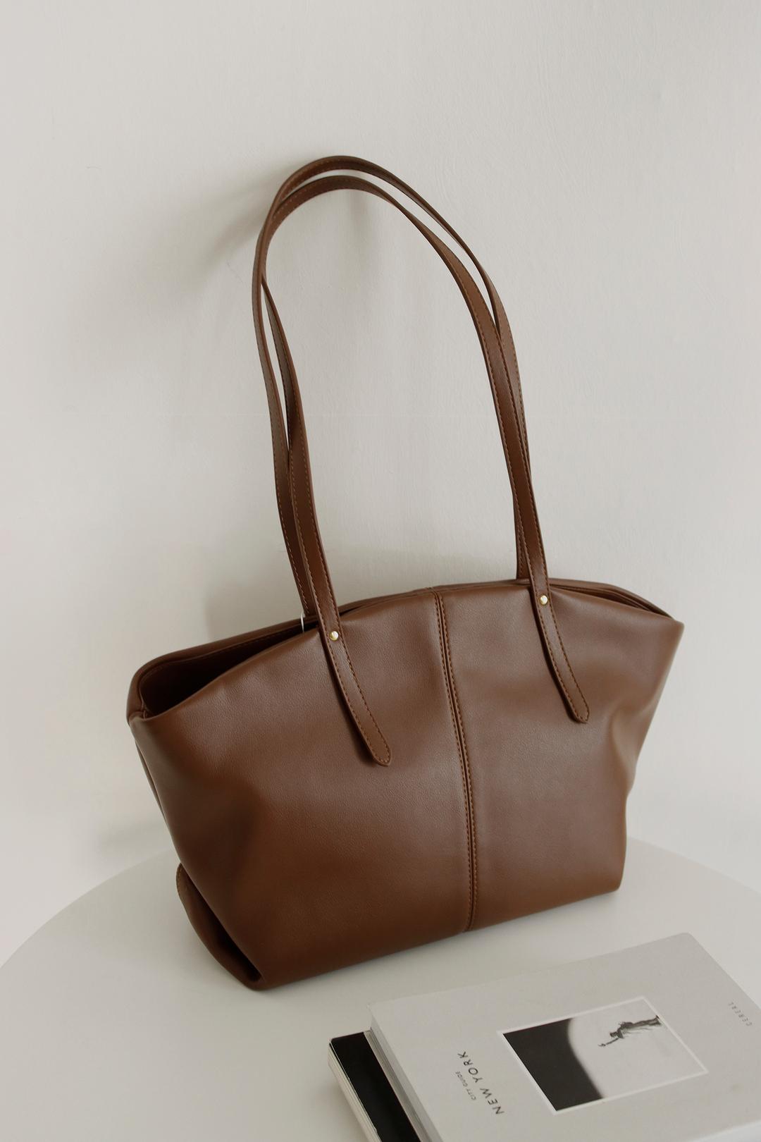 [볼뉴어워즈20위] 스텔라 소가죽 쇼퍼백 숄더 보부상 아이패드 A4 서류 가방 s4356