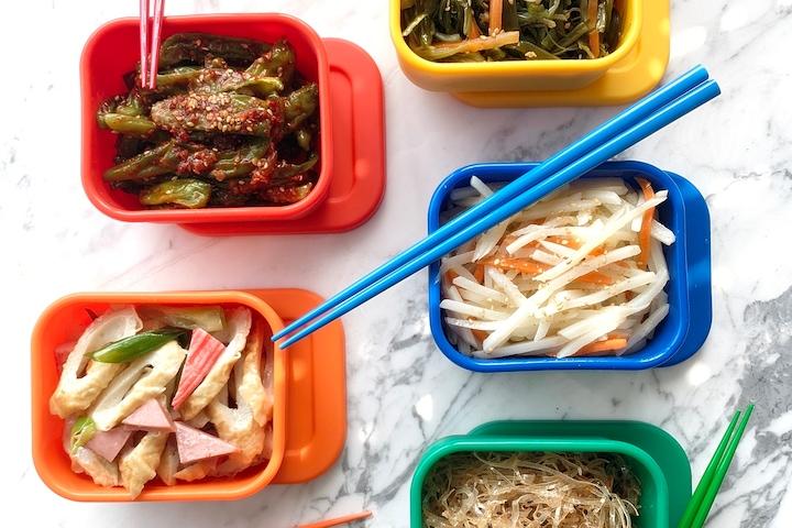 국내산 실리콘 컬러볼 이거쓰실리 M사이즈 레인보우 (냉동/냉장/전자렌지/식기세척기)