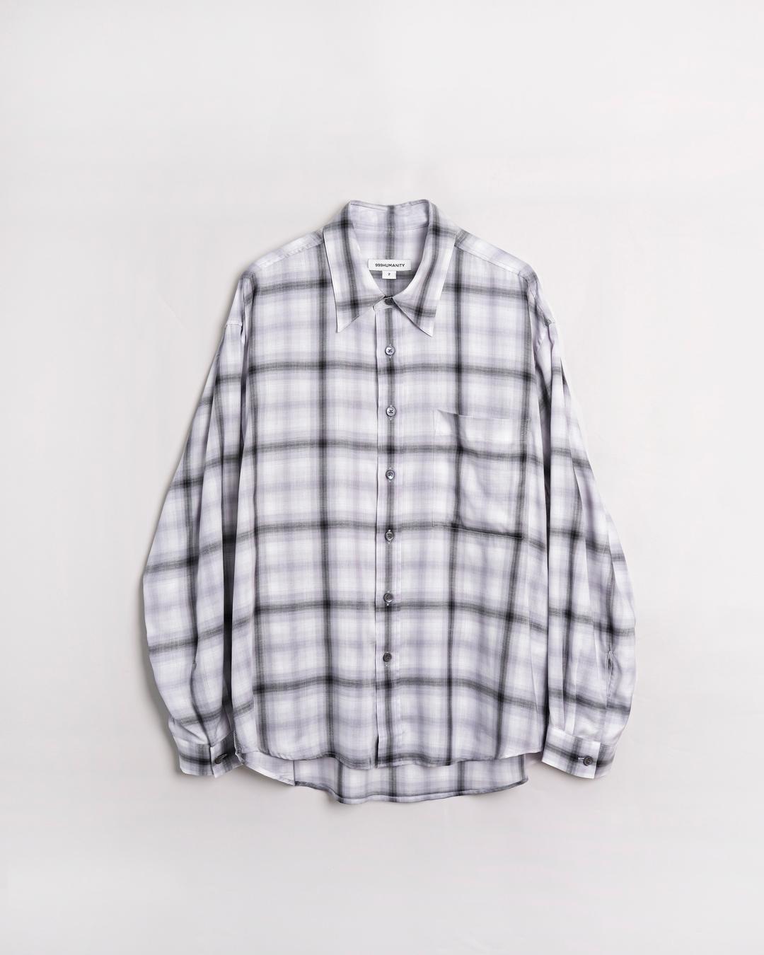 EASY CHECK SHIRTS V12 (PURPLE GREY)