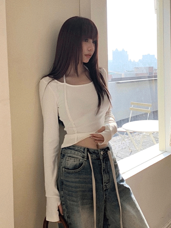 에이티엠서울 Melt halter tee