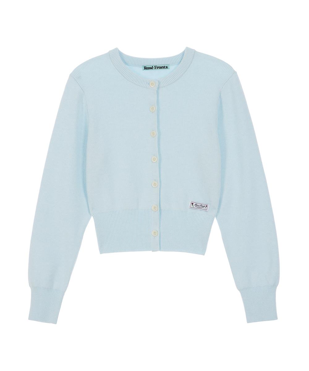 [9/24 예약발송] Soft Nut Button Cardigan [Sky Blue]