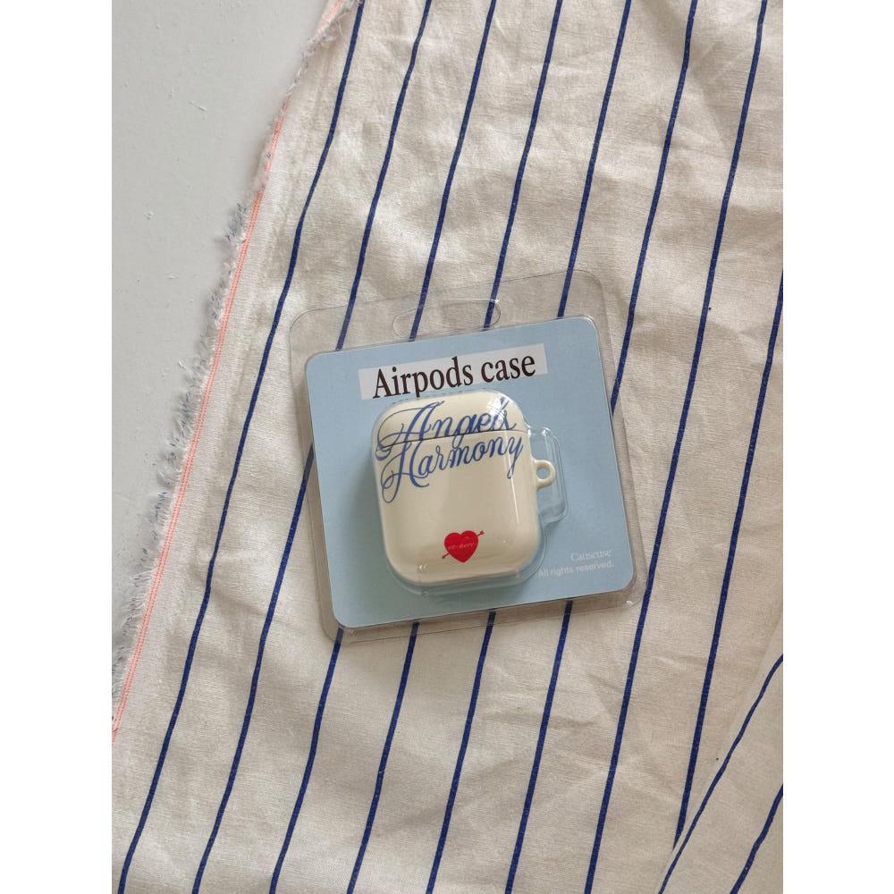 레터링 에어팟 하드 케이스 유광 에어팟프로