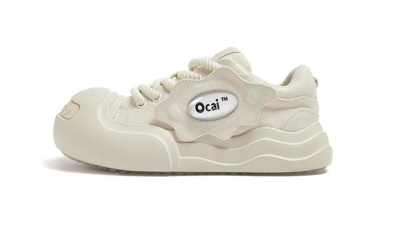 OCAI SMILE CANVAS CREAM WHITE