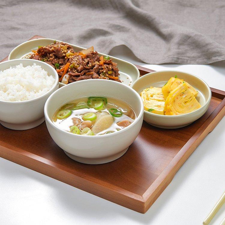 소담한 한상 차림 혼밥 식기 세트_한식기