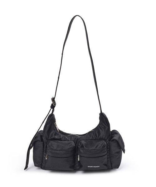 포켓 머그백 pocket mug bag M nylon black