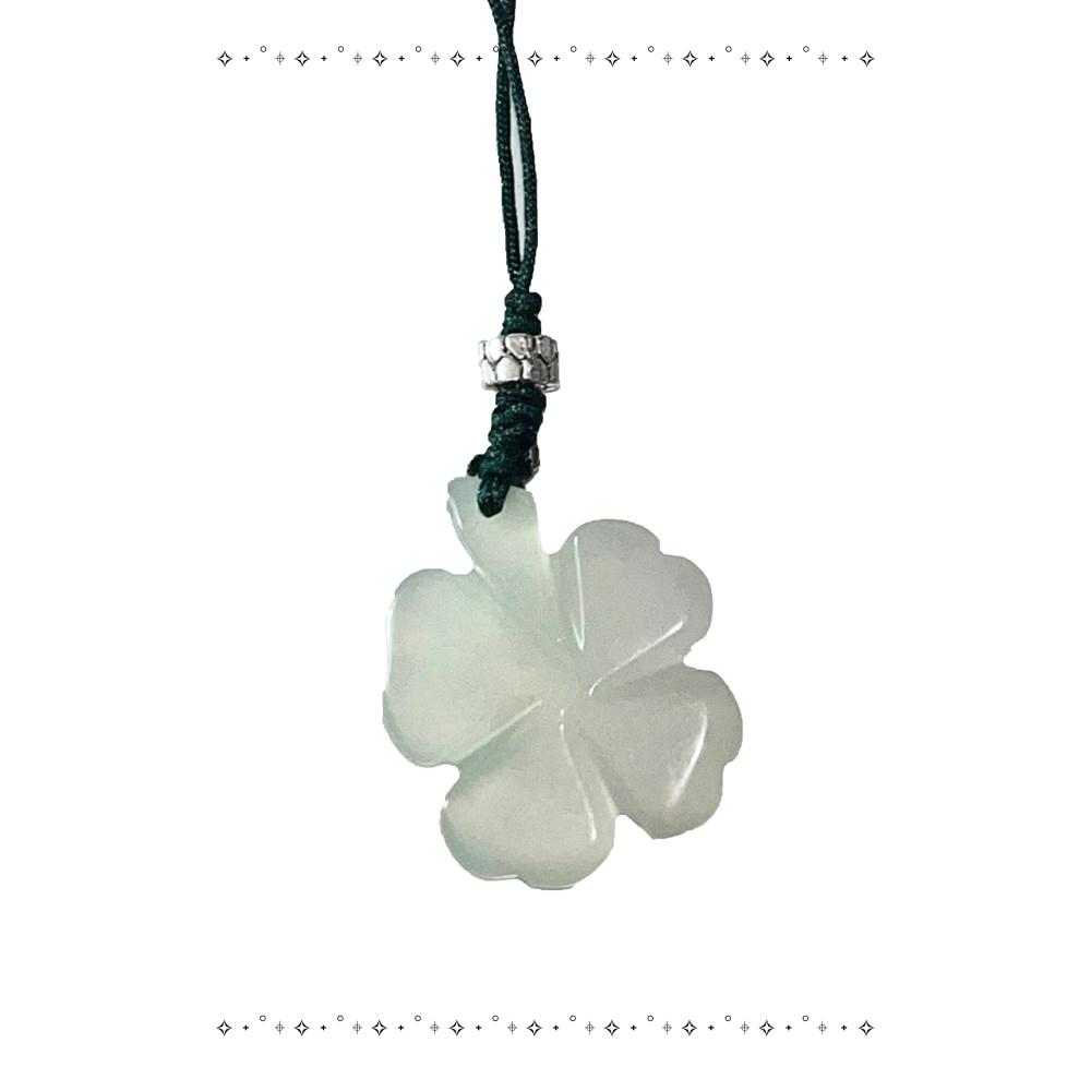 Clover keyring 네잎클로버 옥 키링