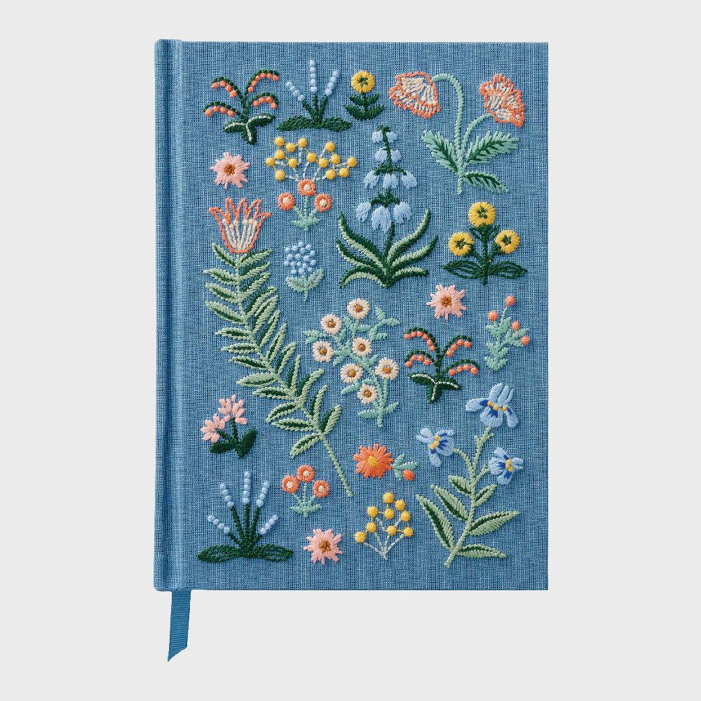 라이플페이퍼 Menagerie Garden Embroidered Journal 자수 저널