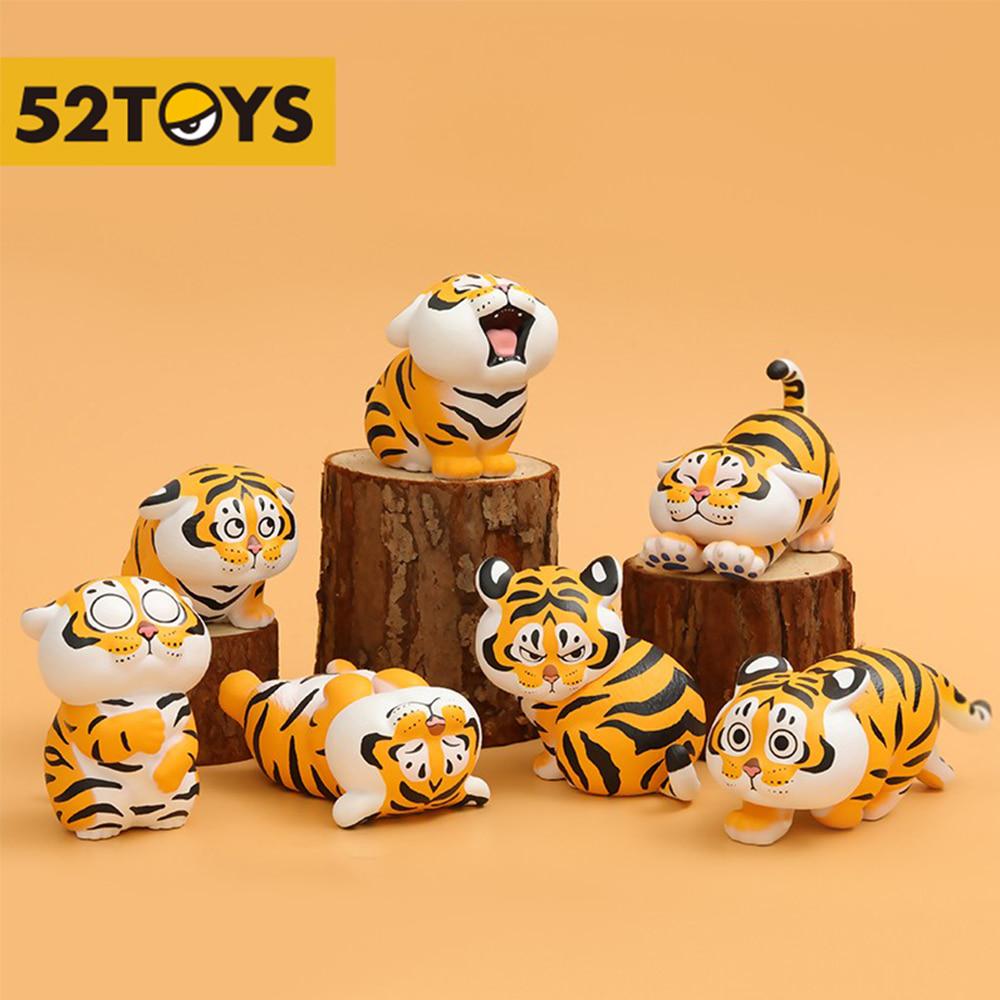 52TOYS 후지마 뚱뚱한 아기 호랑이 일상 시리즈 블라인드 랜덤박스 키덜트 피규어