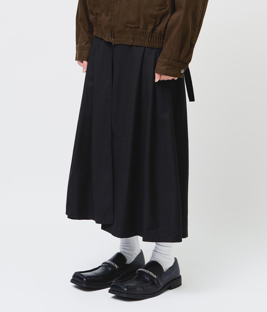 Drape Skirt Pants