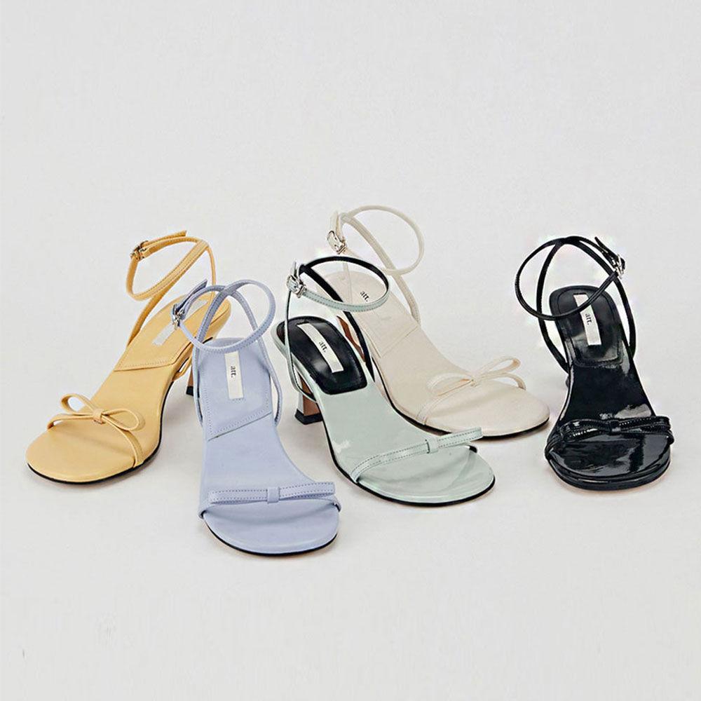 Ribbon sandal Heel (5colors)