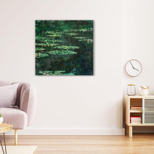 원화사이즈 클로드 모네 캔버스 명화액자 수련 1904 Ⅱ