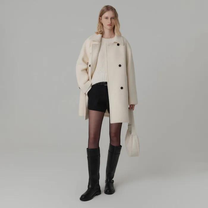 테라 울 하프 코트 / TERRA WOOL HALF COAT_2colors