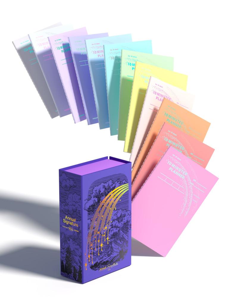 [12/1 무지개 2차발송] 모트모트 2024 애뉴얼 시그니처 12EA 텐미닛 수험생 응원 선물