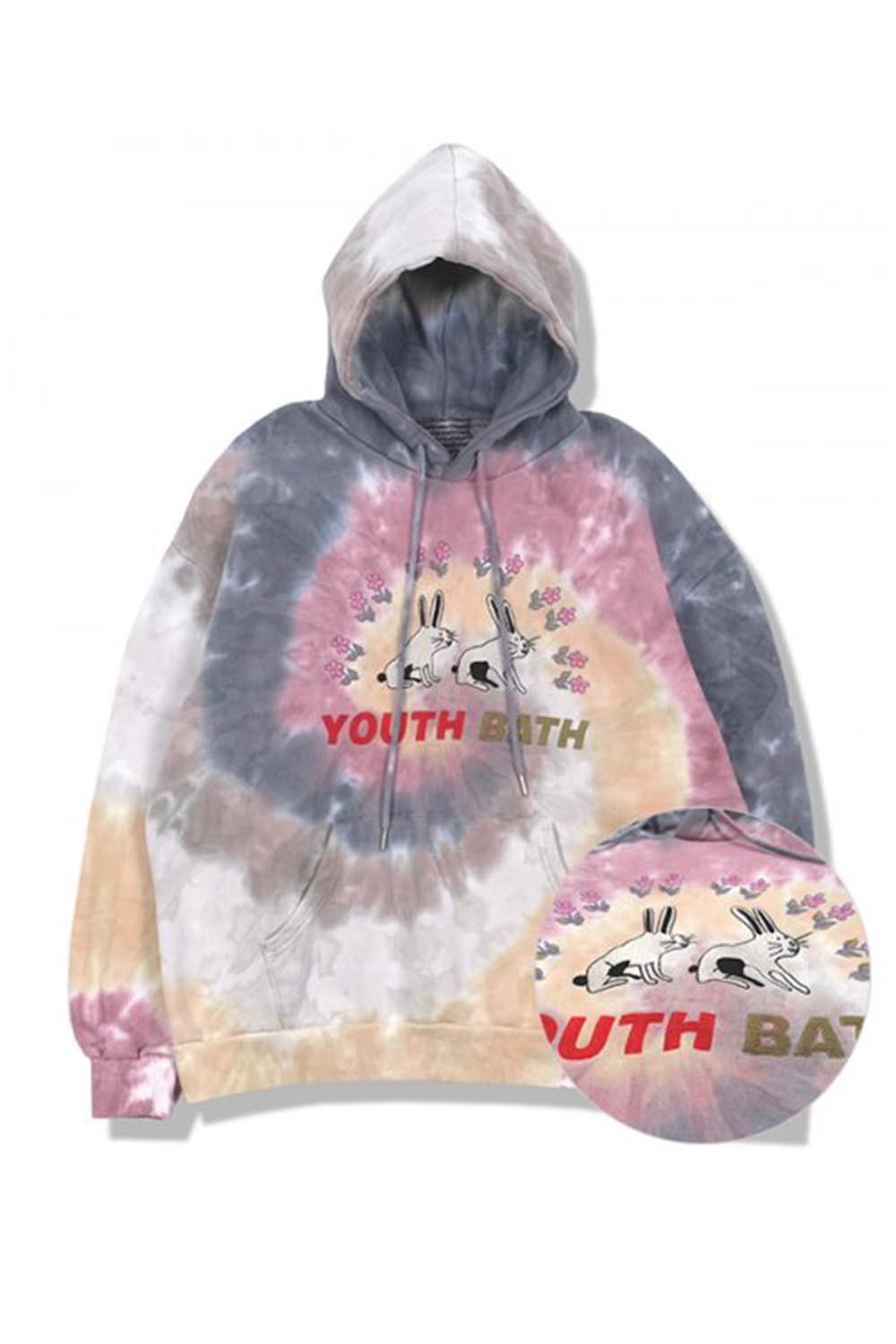 [ 2월 22 일 예약배송 ] 타이다이  후드 스웨트셔츠 (믹스) 노기모상품