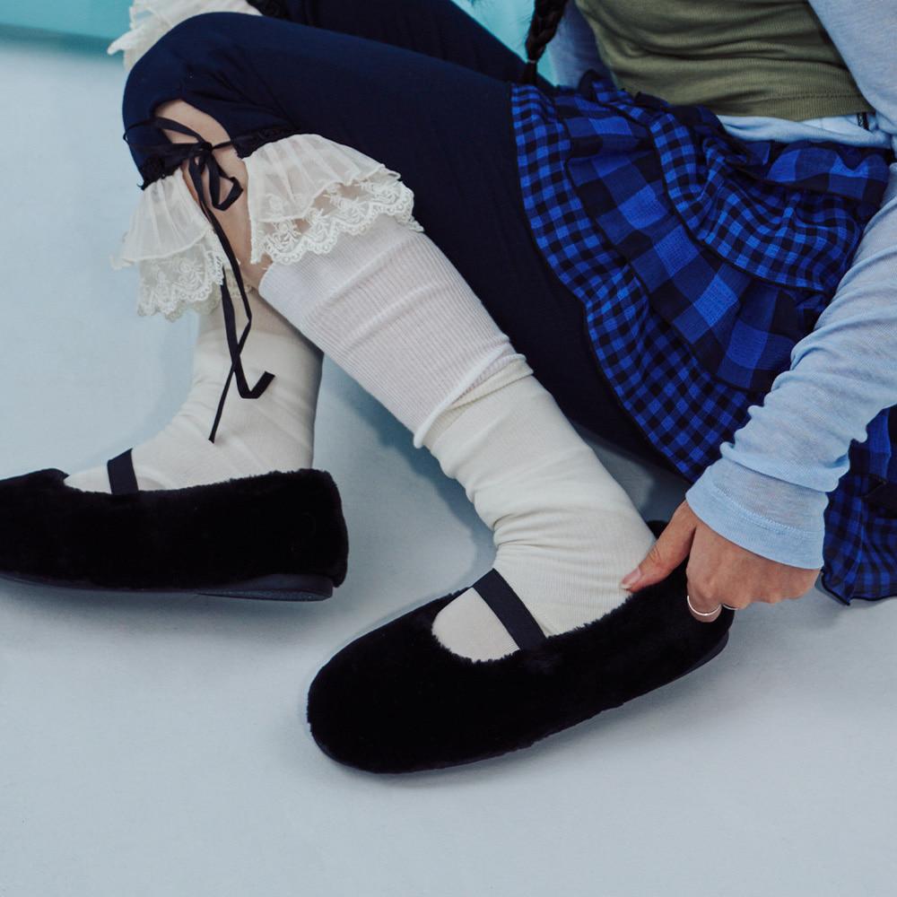 빅토리아 카사 소프트 퍼 밴딩 펠로 (1048106-NEGRO)