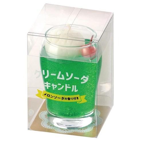 카메야마 크림 소다 캔들 향기 좋아하는 양초 로석, 1개