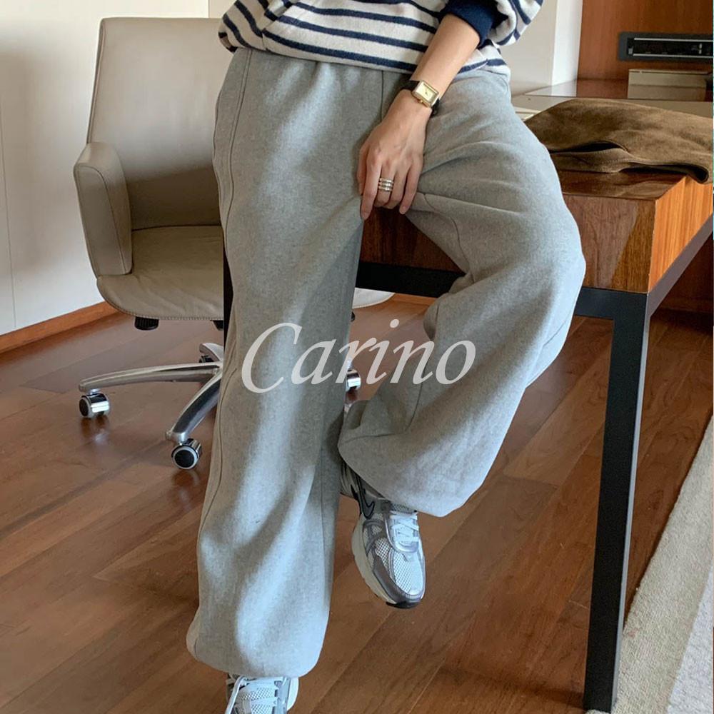 크림제외 당일 아잉 에그 조거 팬츠 양기모 쭈리 밴딩 겨울 바지 투웨이 스트링 areing 4color