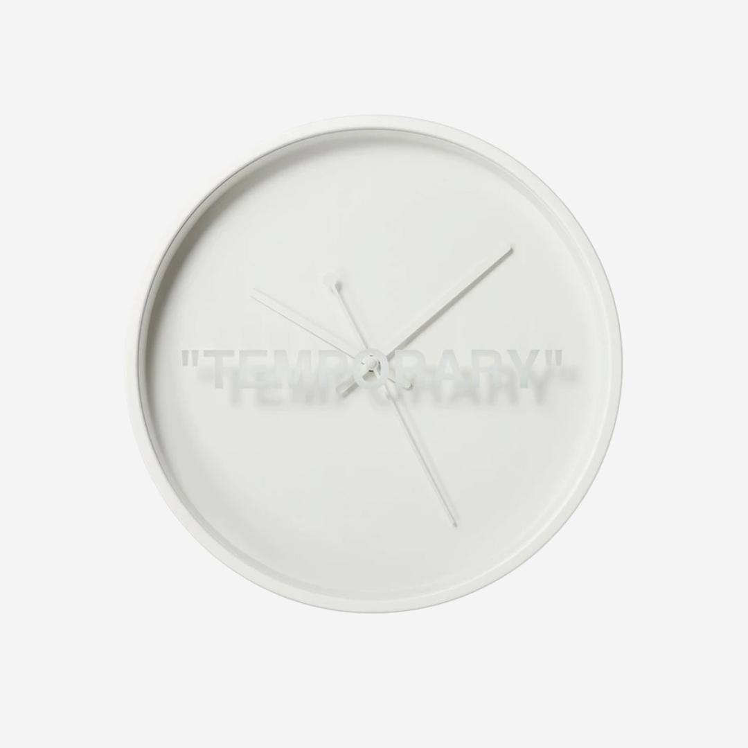 IKEA x Virgil Abloh Markerad Temporary Wall Clock