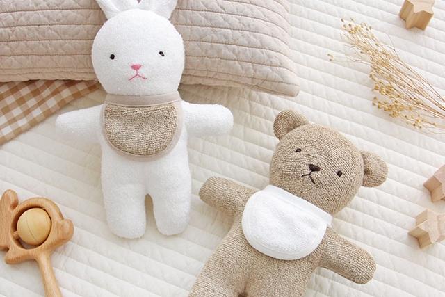 밤부 아기 애착인형 2type