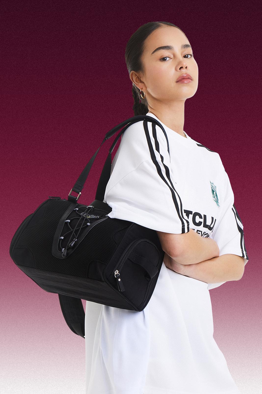 에어 매쉬 더플백 (Black)