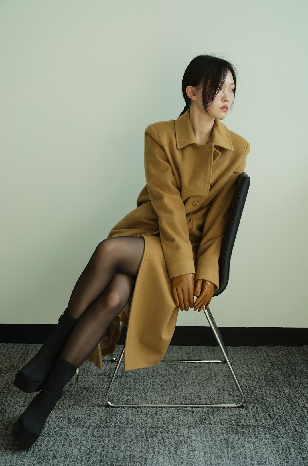 Valentina Coat in Camel(2022ver.)
