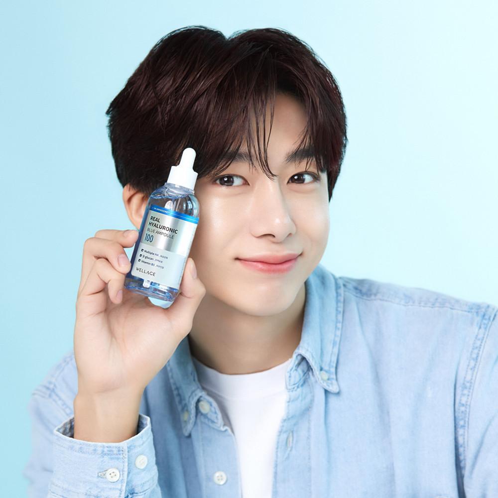 [화해 랭킹 1위 앰플] 웰라쥬 리얼 히알루로닉 블루 100 앰플 (100ml) / 속건조 / 수분보습 / 히알루론산