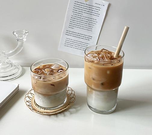 힐스텍 유리컵 카페유리컵