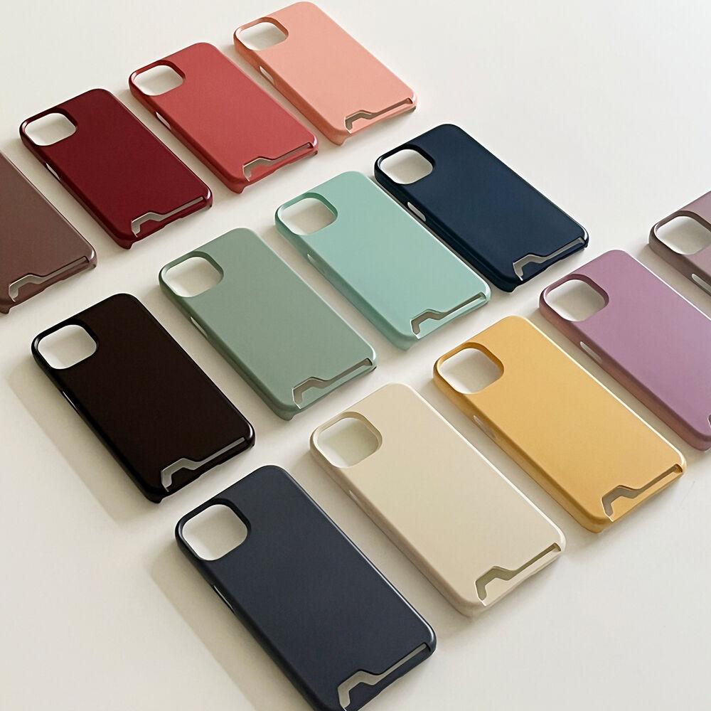 F/W 모던 무지 디자인 [카드수납 폰케이스]