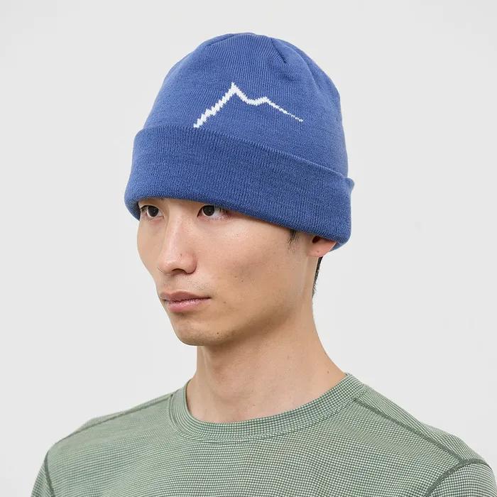 LOGO BEANIE LONG (BLUE)