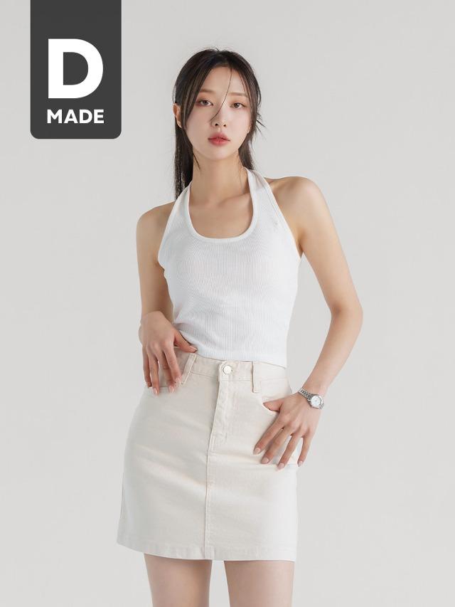 당당걸 [5천장돌파][MADE] 빅사이즈 44-100 세랜디 골지 홀터넥 나시