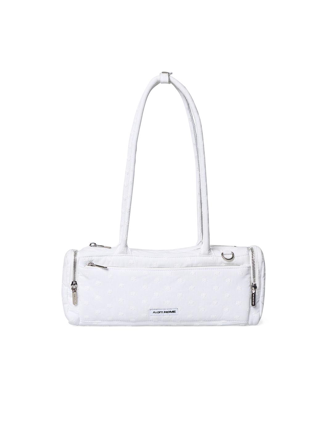 [잉화 착용] Flower East West Bag White