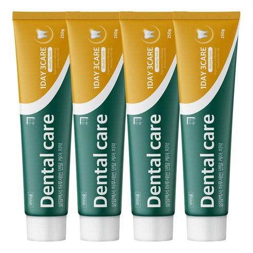 살림백서 하루세번 덴탈케어 치약, 250g, 4개 - 치약 | 쿠팡