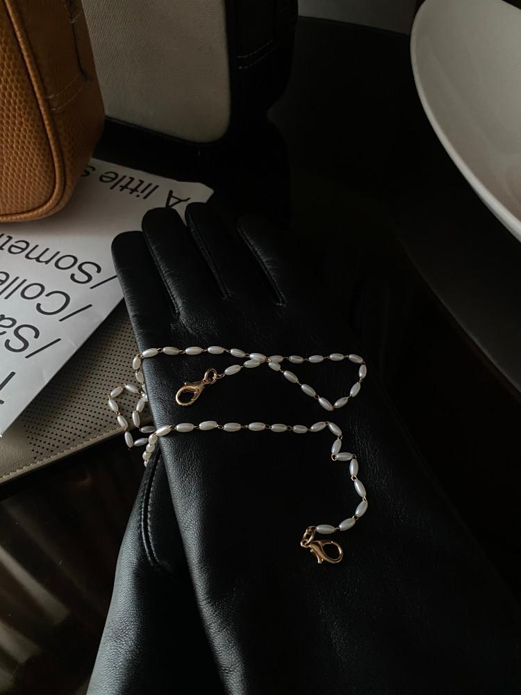 진주 체인 마스크 스트랩 (3colors)