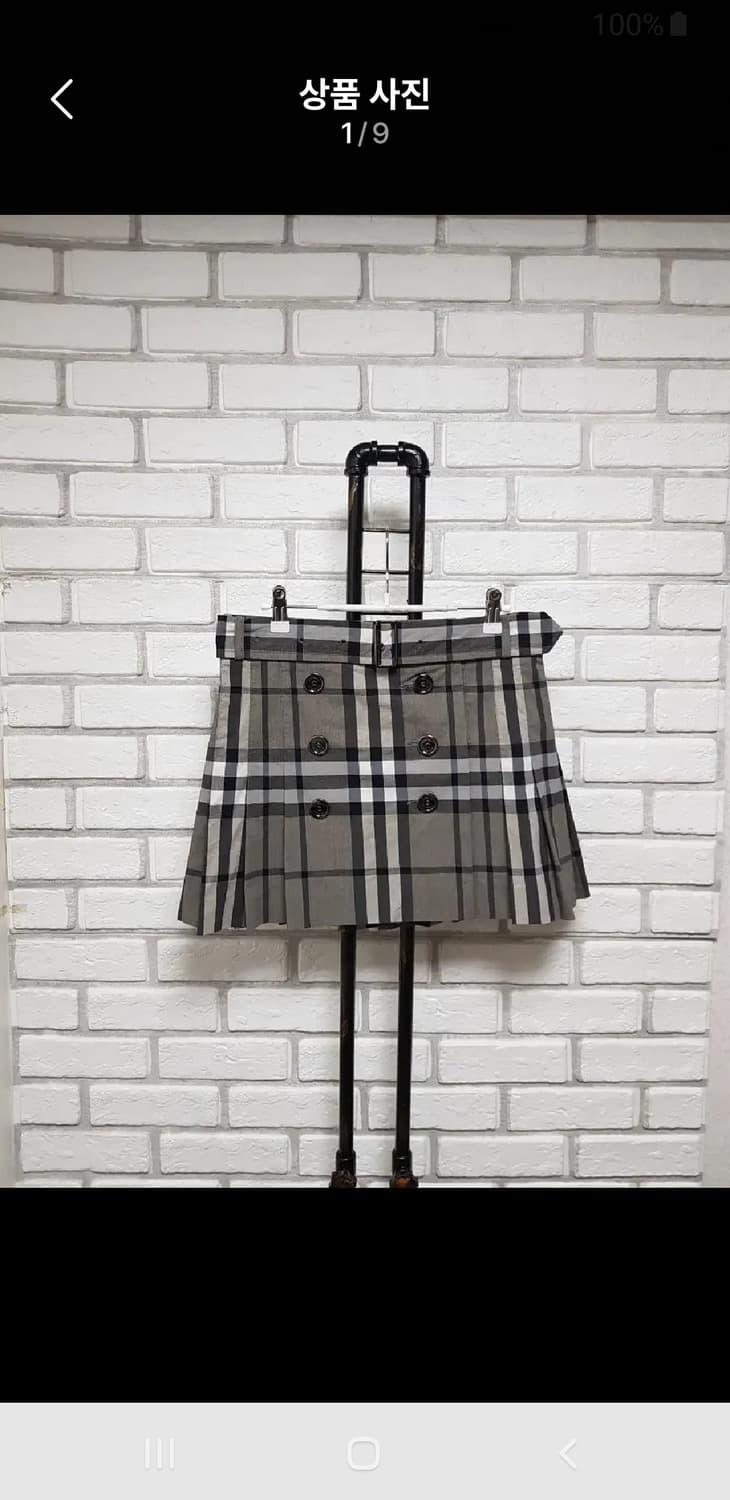 [정품] 버버리 벨티드 스커트 | 후루츠패밀리