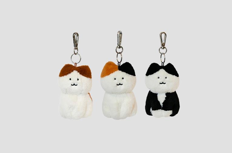 [버라이어티숨] 네코, 내꼬 고양이 인형 키링 버전 2 (재입고)