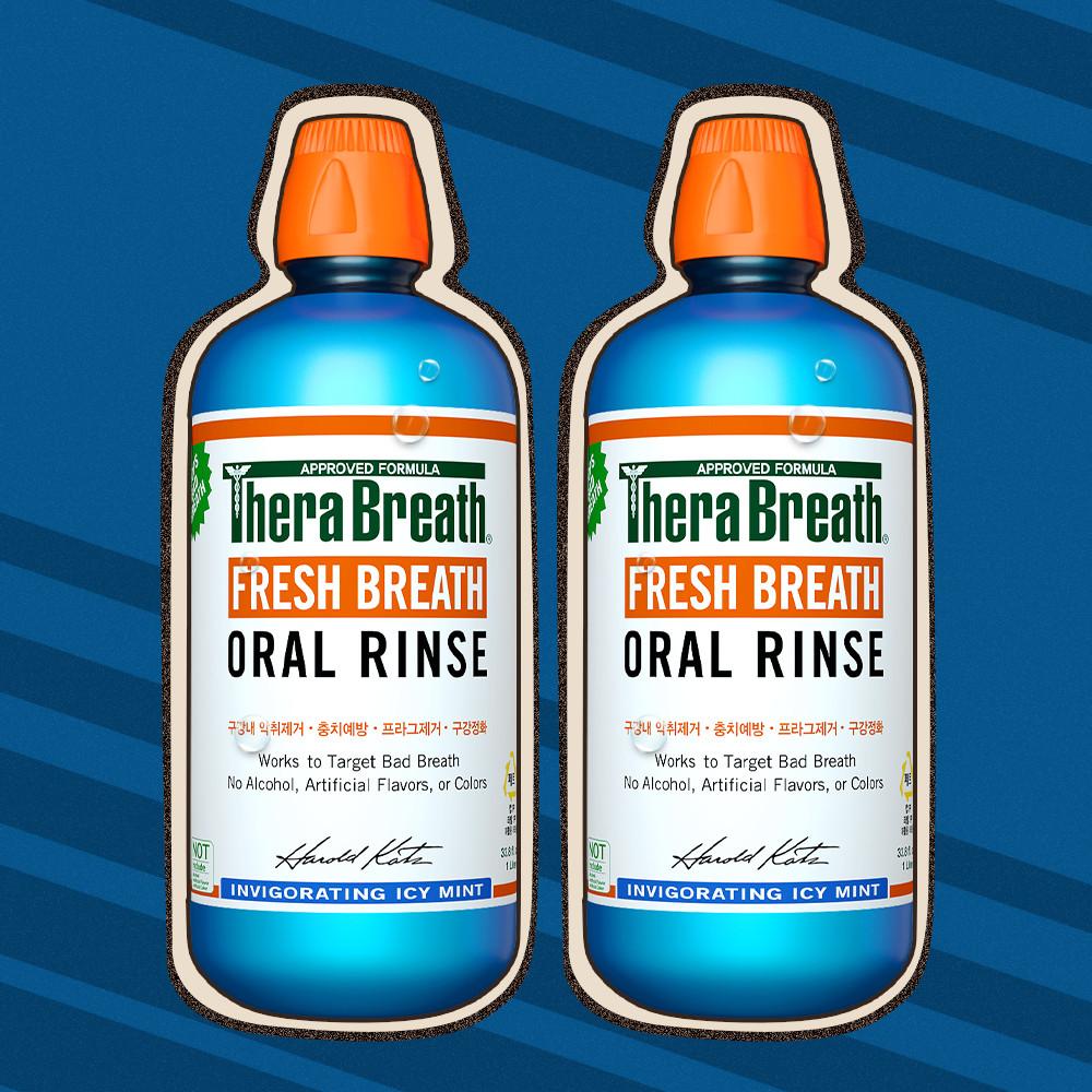 [도착보장]  테라브레스 오랄린스 아이시민트 1L 2개입