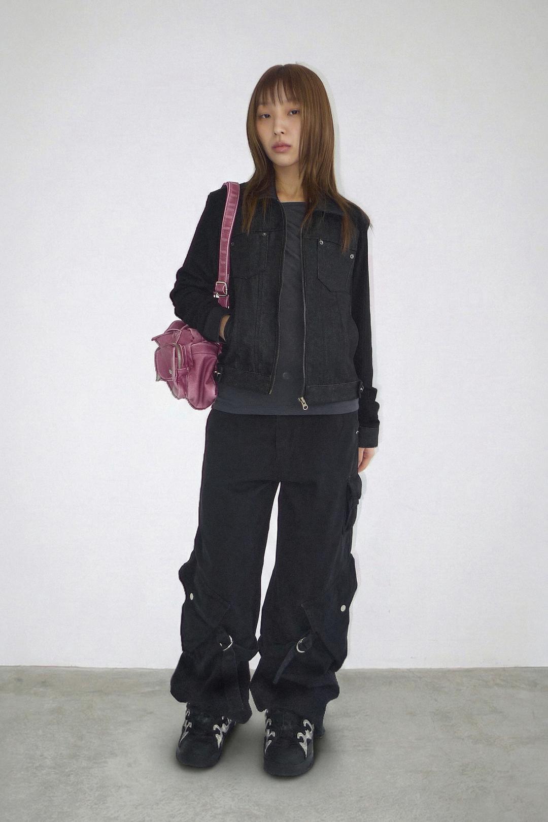 VINTAGE POCKET BOSTON BAG