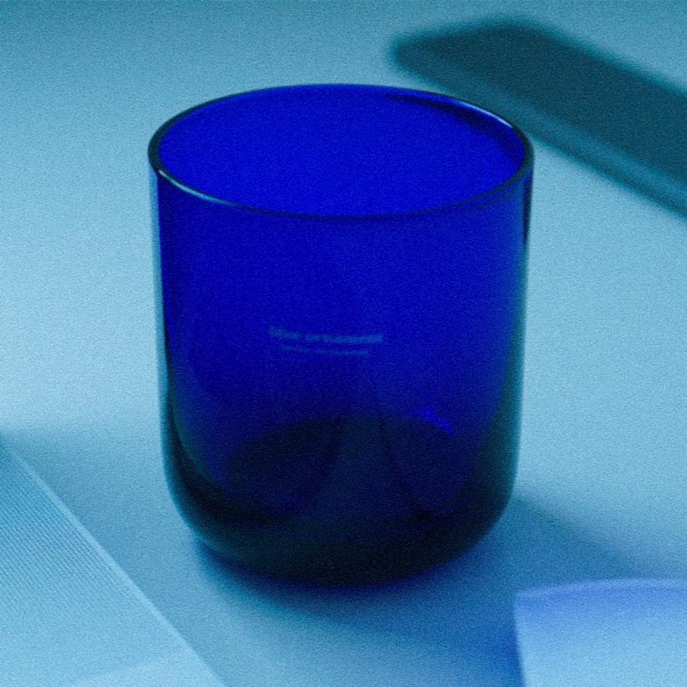 블루오너먼트 온더락잔, 언더락잔, 위스키잔 - 파란색 컵 (01)
