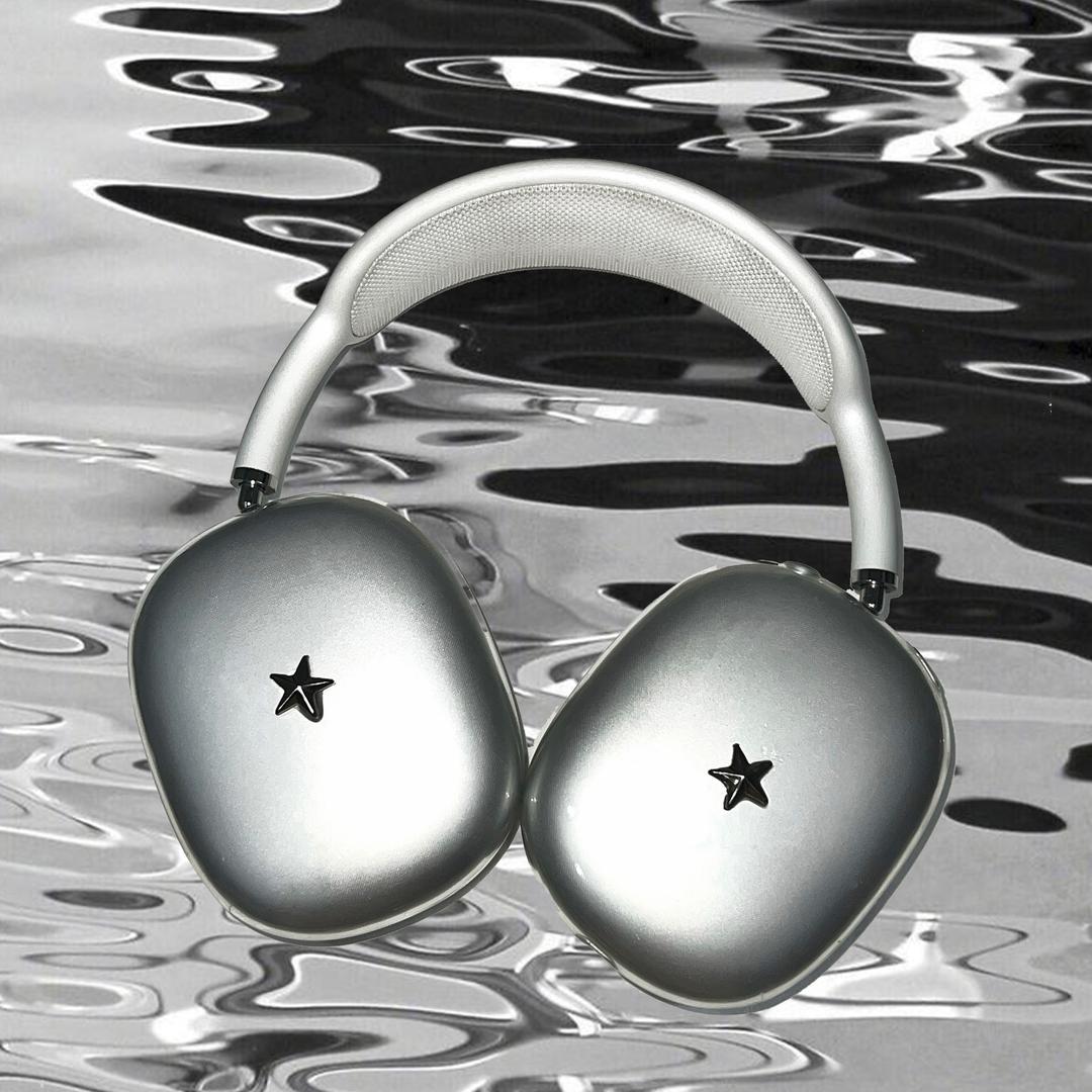 [made] Y2K Star airpods max case .·˚ ✮·.·✫·˚ ( 에어팟 맥스 케이스 )