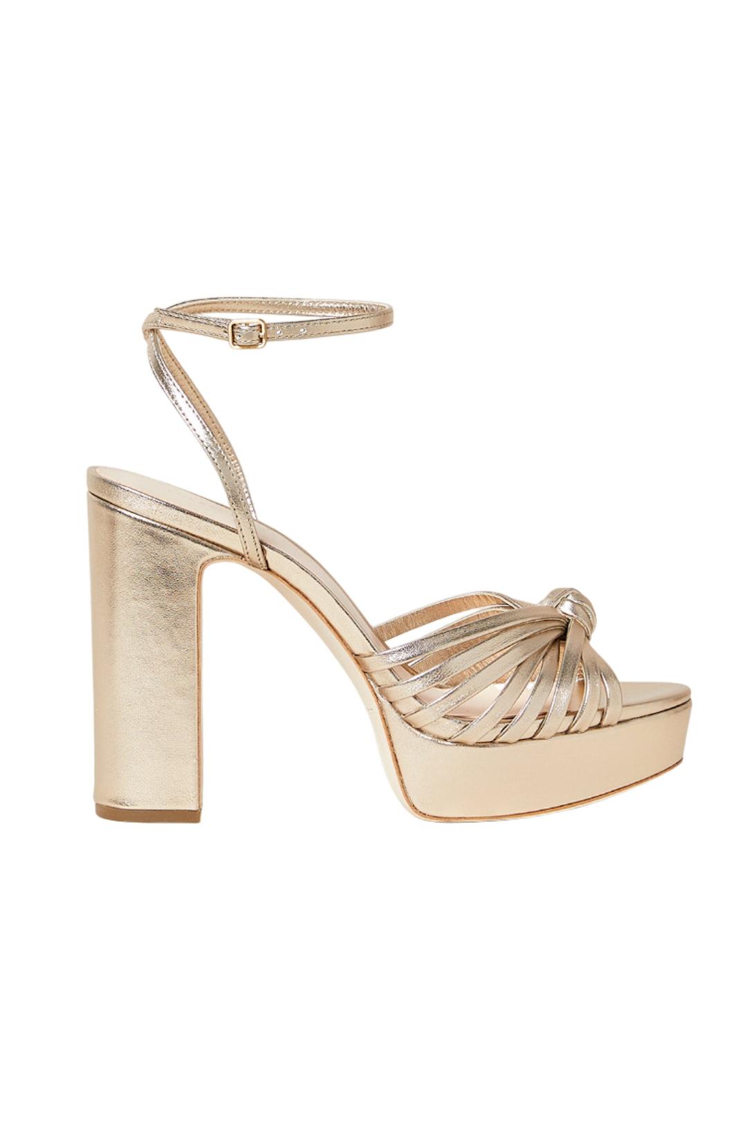 Loeffler Randall Rivka Platform Sandal - CHAMPAGNE / S8