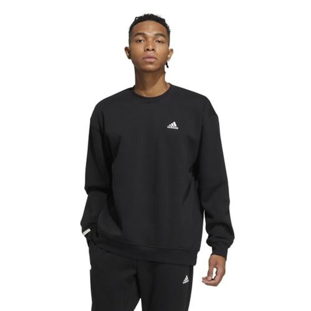 [아디다스](신세계타임스퀘어점패션관) 따뜻한 기모 데일리 맨투맨 LABEL SWEATER (IB2774)