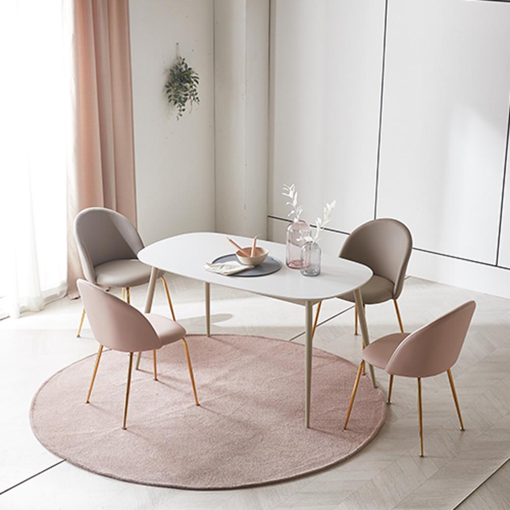 바이더하임 세라믹식탁 엠 12T 4인용 6인용 포세린 식탁세트 테이블 화이트